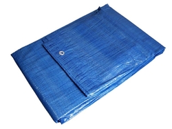 Plachta zakrývací EKONOMIK 5 x 8 m, modrá
