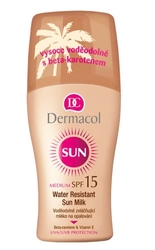 Dermacol SUN Mléko na opalování SPF 15 rozprašovač