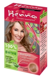 Henna přírodní barva na vlasy ořechově plavá 33g