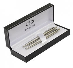 PARKER Jotter Stainless Steel CT sada kuličková a mechanická tužka v cosmo boxu