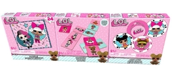 L.O.L. trojitá zábava - puzzle, karty, domino