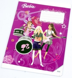 Sešit A4 linka 444 Barbie