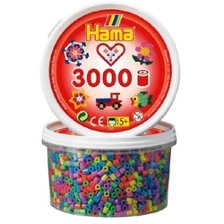 HAMA Zažehlovací korálky v tubě MIDI Mix barev 3000 ks 