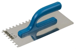 Hladítko nerez zub 4 mm, 280 x 130 mm, FESTA