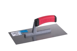 Hladítko nerez hladké 280 x 130 mm, gumová rukojeť, FESTA
