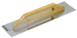 Hladítko nerez hladké extra, 480 x 130 mm, dřevěná rukojeť, FESTA
