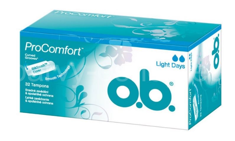 O.B.  mini tampony pro comfort (32ks/kra)