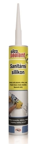 Silikon sanitární jednosložkový SILCO – 310 ml